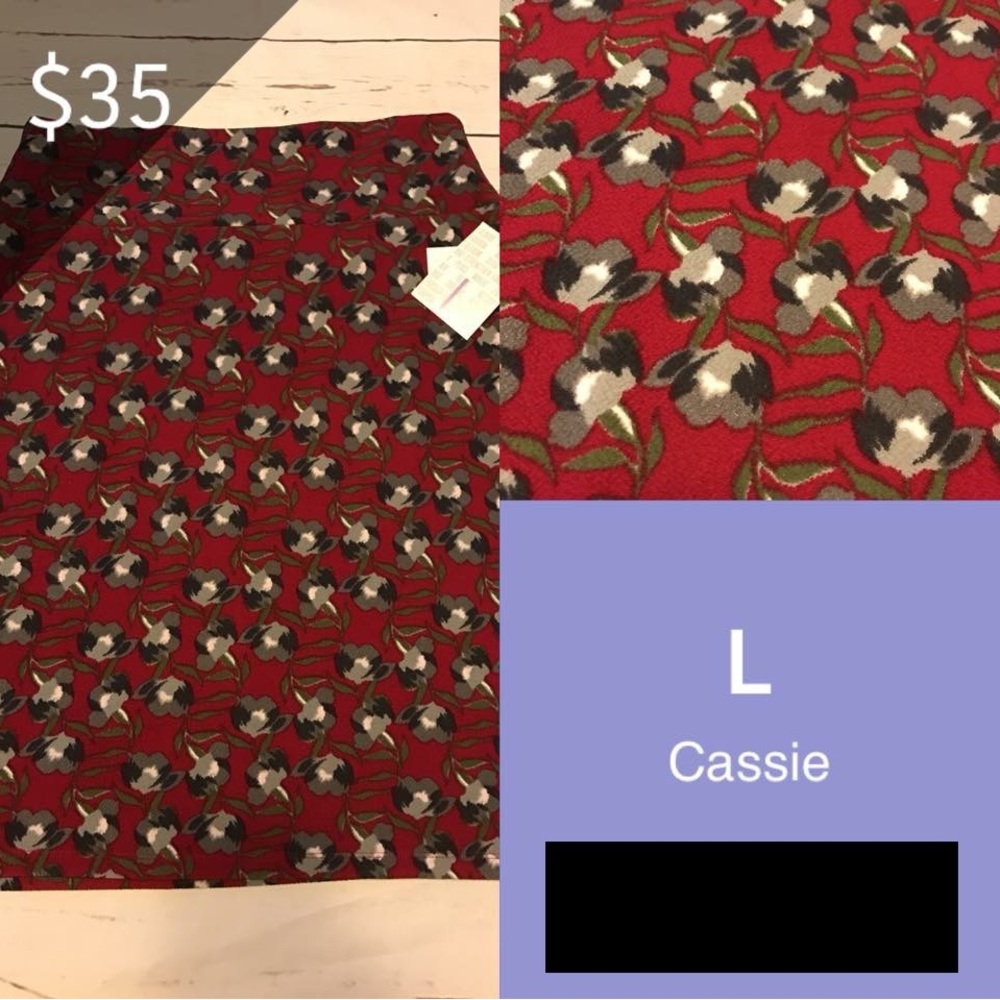 LuLaRoe Cassie skirt